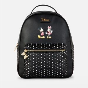 NWT! Disney Mickey Mouse and Minnie Mouse Backpack
